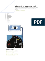 Algunas Lecciones de La Seguridad Vial