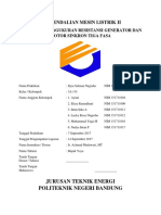 Pengukuran Resistansi Generator & Motor Sinkron 3 Fasa