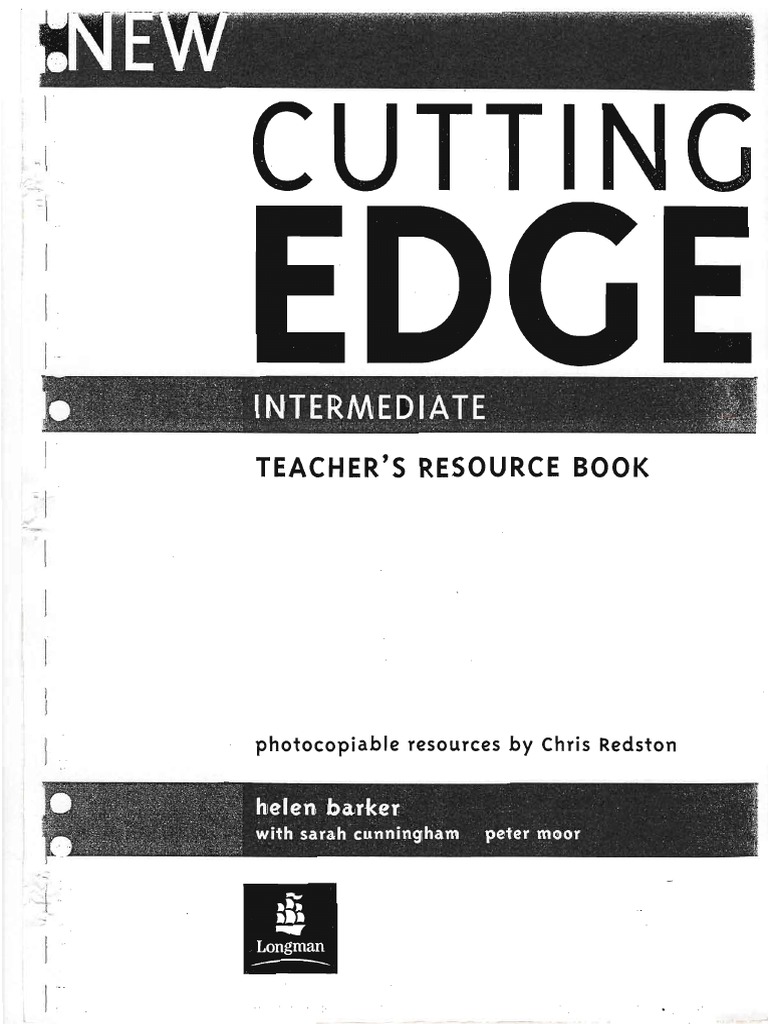 New Cutting Edge Intermediate Teacher'S Resource Book PDF | PDF