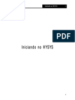 Iniciando o HYSYS PDF