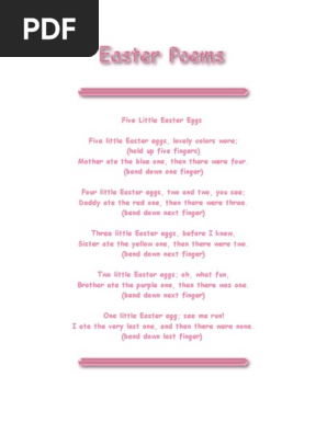 Easter Poems