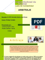 Arbitraje como solución de conflictos en materia contable