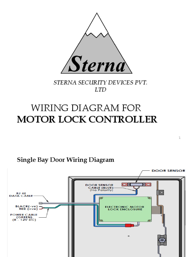 Motor Lock Wiring Diagram | PDF | Science | Technology (General)