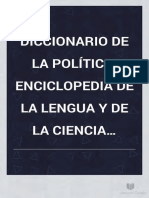 Diccionario de Política