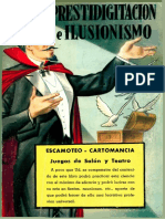 Prestidigitación e Ilusionismo