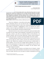 O professor-artista e a diversidade de abordagens sobre a docência