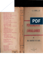 Pensamentos Consoladores - São Francisco de Sales (Org. - P. Huguet S.M.) PDF