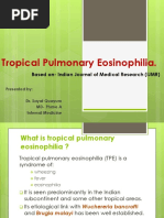 Tropical Pulmonary Eosinophilia