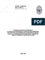 3882052 Informe Final Sistematizacion de Experiencias