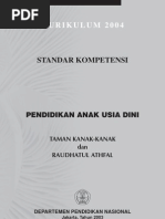 Download Standar Kompetensi TK_RA Kurikulum 2004 by erw1ns SN35908438 doc pdf