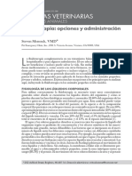 Fluidoterapia - Opciones y Administracion Racional