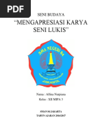 Mengapresiasi Karya Seni Lukis