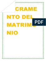 Matrimonio