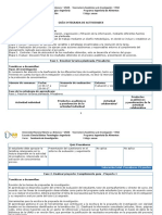 Guía Integrada de Actividades