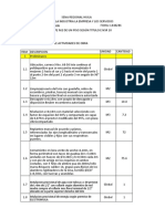 Trabajo de Lista de Actividades en Grupo