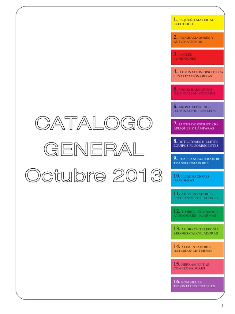 ルノアール -ピアノを弾く少女の絵画額縁 Catalogo Completo Electricidad | PDF