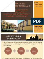 Arquoitectura Republicana