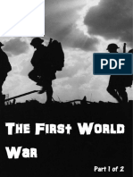 First World War Part 1 Study Guide