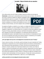 Biografía de Ramón Mercader: Viaje Al Interior de Un Asesino