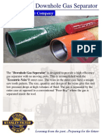 Downhole Gas Separator