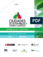 Ciudades Sostenibles y Cambio Climático