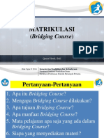 Bridging Course