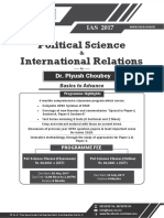 Pol. Science and International Relations