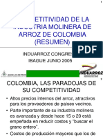 COMPETITIVIDAD INDUARROZ CONGRESO IBAGUE 2005.ppt