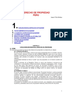 Derecho de propiedad en Perú: evolución histórica y teorías