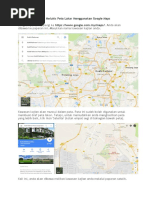 Cara Melukis Peta Lakar Menggunakan Google Maps