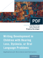 Barbara Arfe, Julie Dockrell, Virginia Berninger-Writing Development in Children With PDF