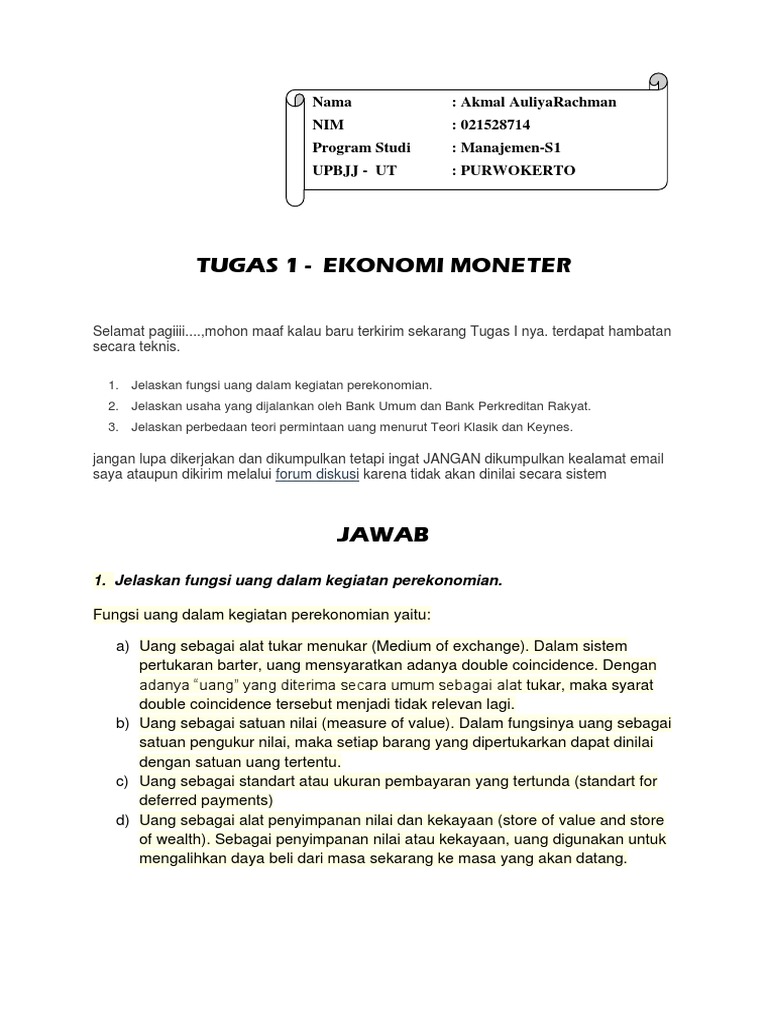  Perbedaan  Teori Permintaan Uang Klasik  Dan  Keynes Info 