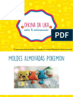 Almofadas Pokemon