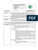 3) 8.1.2 Sop Tentang Pelayanan Laboratorium