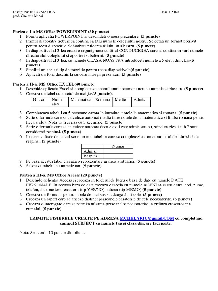 11 Tic Test Initial | PDF