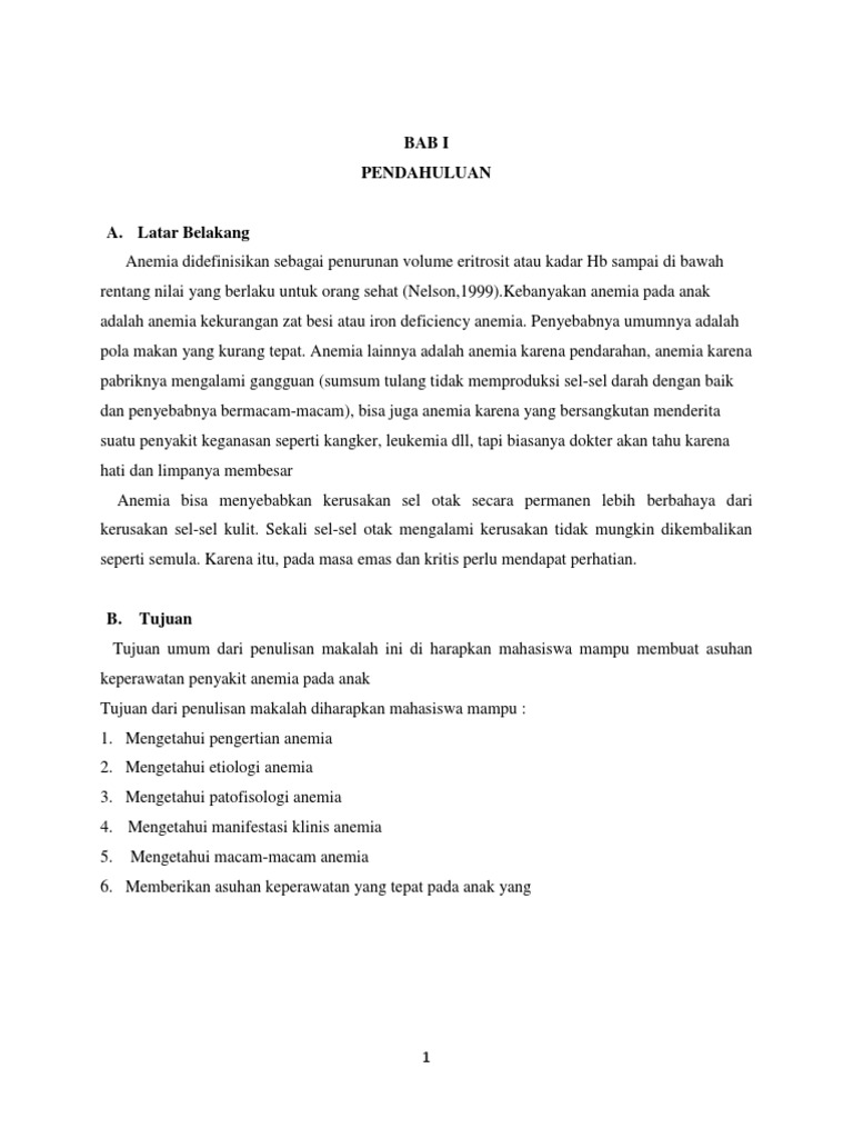 Buku Anemia ASKEP ANEMIA APLASTIK PADA ANAK PDF