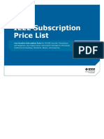 Ieee Subscription Price