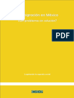 La Migracion en Mexico, Un Problema Sin Solucion PDF