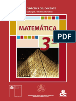 Matemática 3º Medio-Guía Docente