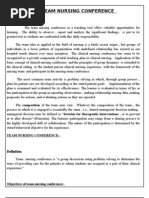 Download Team Nursing Conference by Shesly Philomina SN35912286 doc pdf