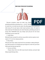 Anatomi Dan Fisiologi Pulmonal