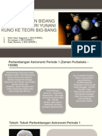 Perkembangan Bidang Astronomi Dari Yunani Kuno Ke Teori