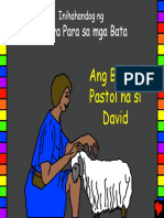 David The Shepherd Boy Tagalog