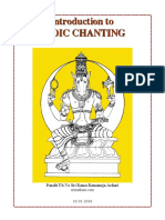 Intro To Vedic Chanting