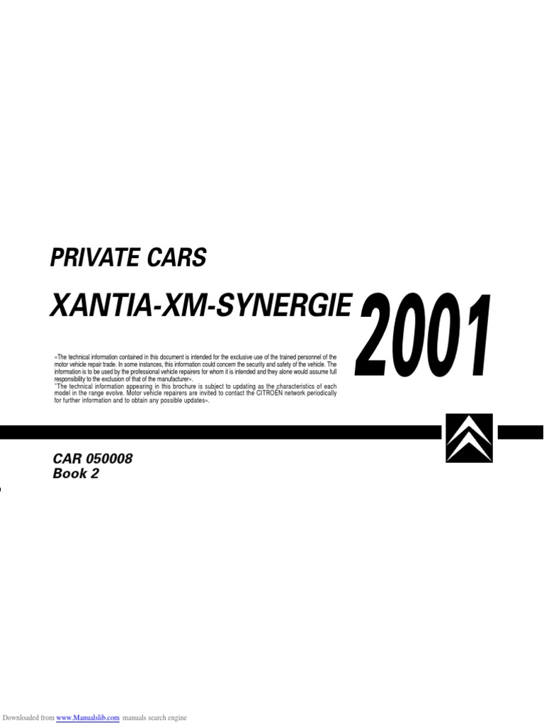 Xantia | PDF | Car | Engines