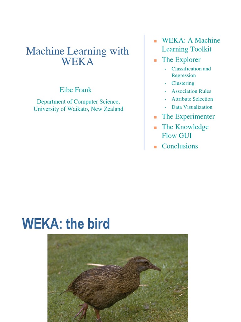 Weka | PDF | Graphical User Interfaces | Cluster Analysis