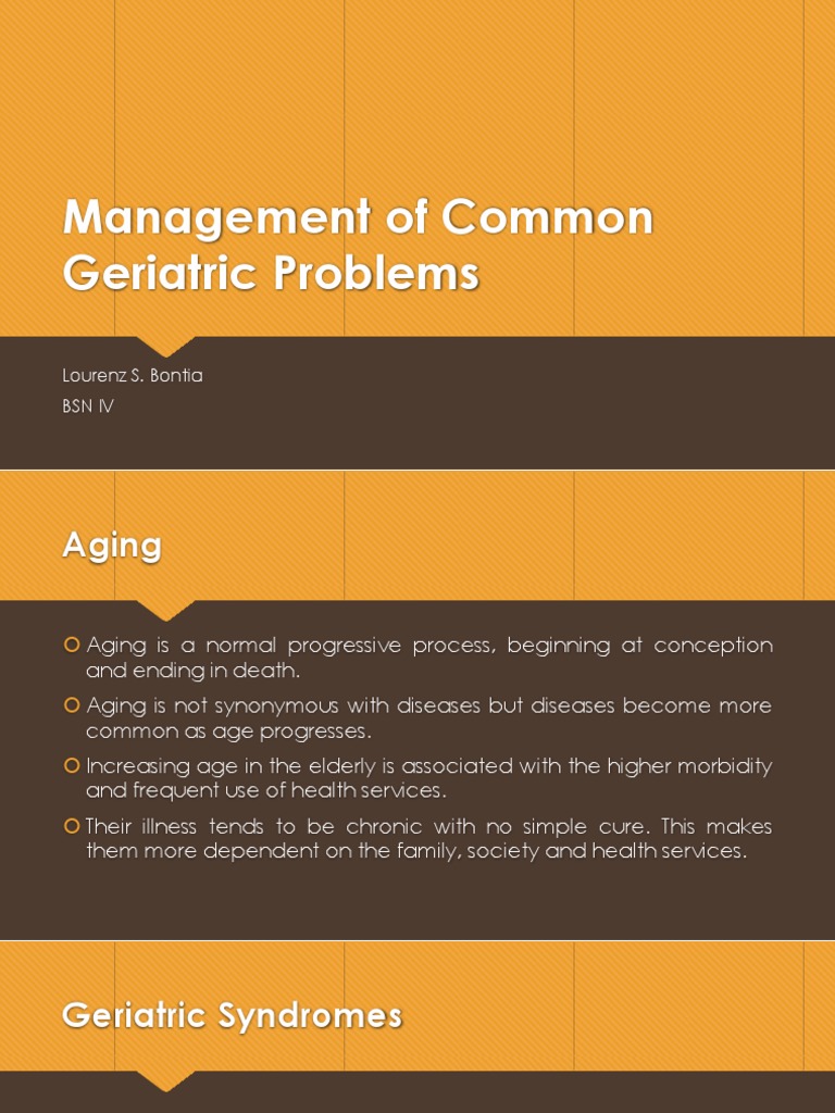 Management of Common Geriatric Problems PDF Urinary Incontinence