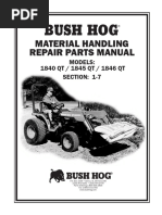 Bush Hog Loader 1845QT Parts Manual