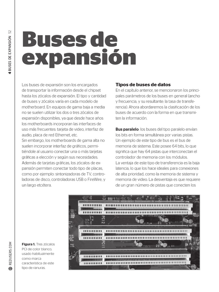 Buses de Expansion | PDF | Protocolos de capa física | Tecnología de medios
