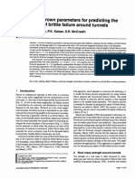 Hoek-Brown Parameters For Predicting The Depth of Brittle Failure Around Tunnels Destacado